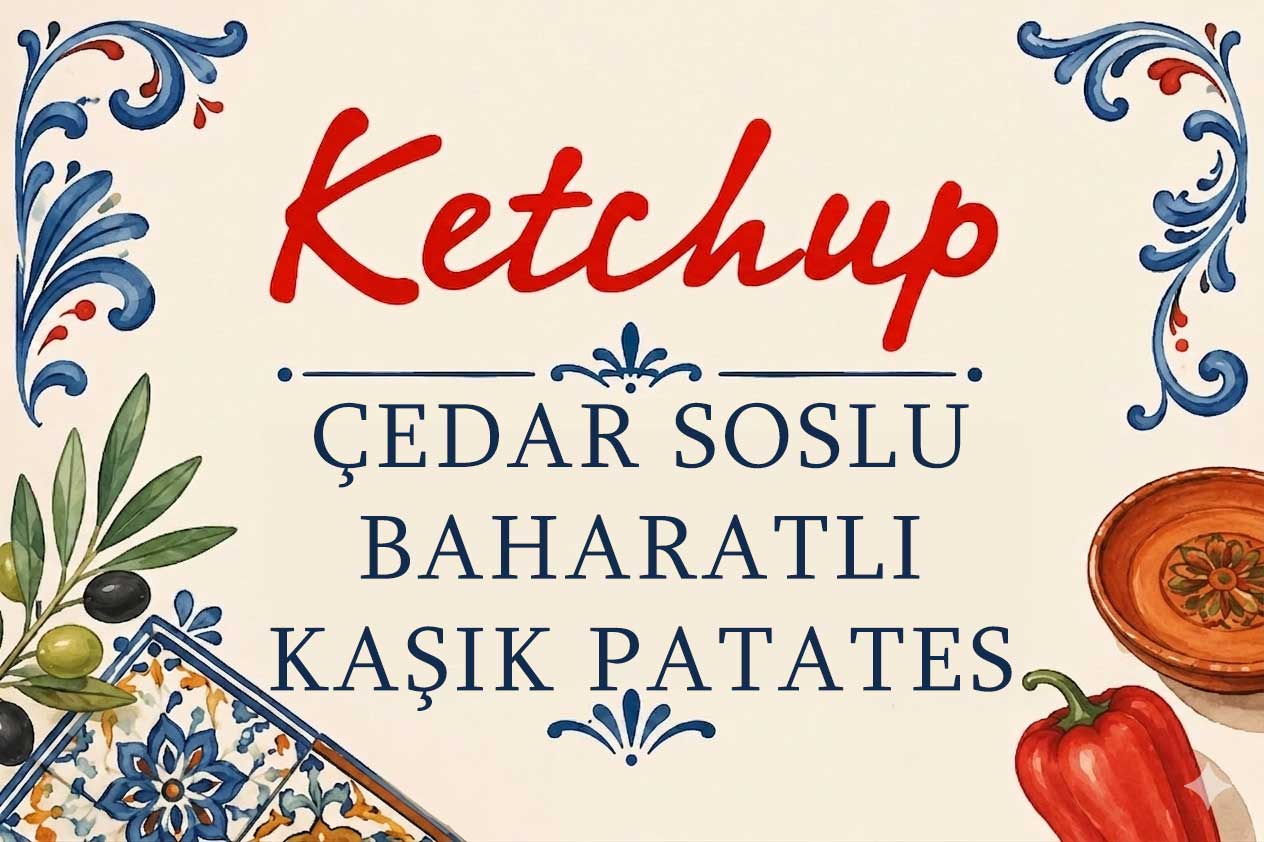 Çedar-Soslu-Baharatlı-Kaşık-Patates