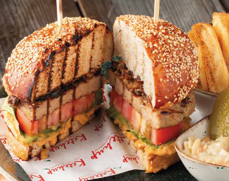 Chicken Relish Burger