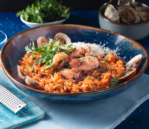 Deniz Mahsülleri Risotto