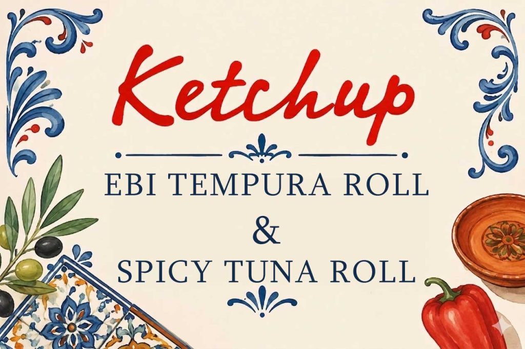 Ebi-Tempura-Roll-&-Spicy-Tuna-Roll