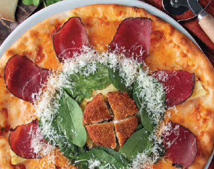 Keçi Peynirli Bresaola Pizza