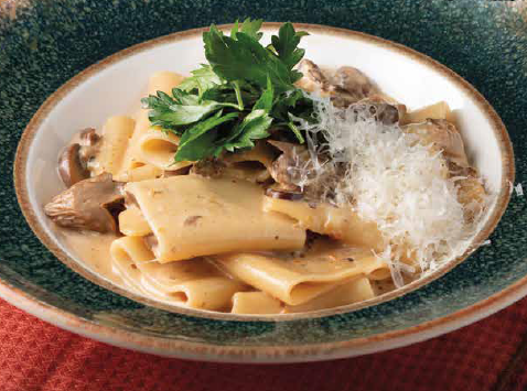 Paccheri Mantarlı