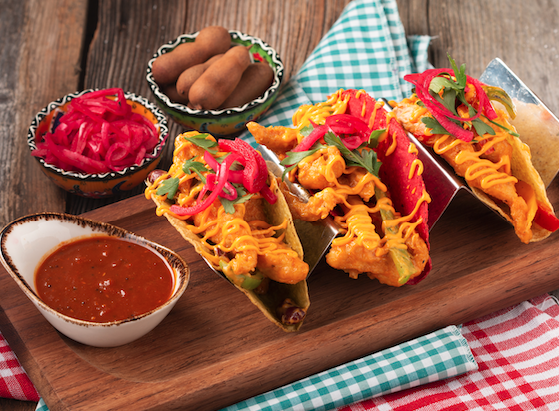 Popcorn Piliç Taco