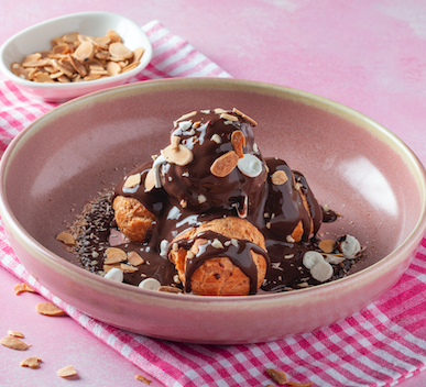 Profiterol (Dondurmalı veya Kremalı)