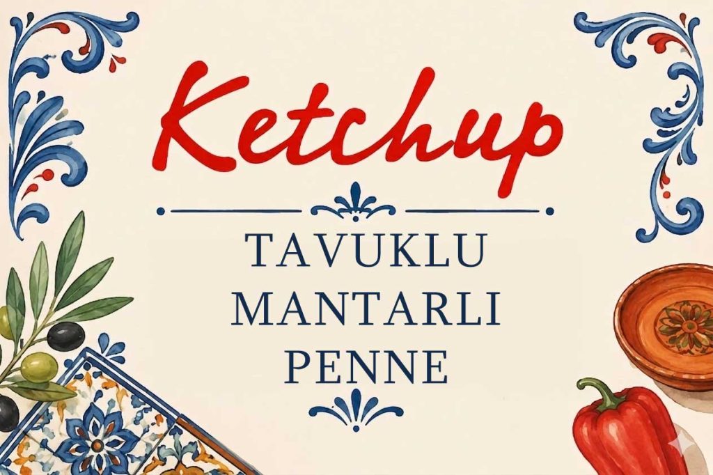 Tavuklu-Mantarlı-Penne