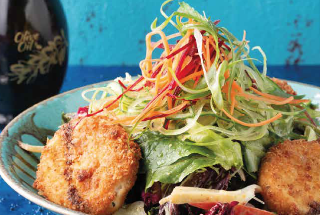 Urla Sakız Enginarlı Keçi Peyniri Salatası